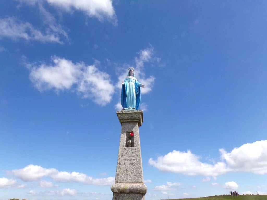 Statue de la Vierge Marie au Ballon d'Alsace
